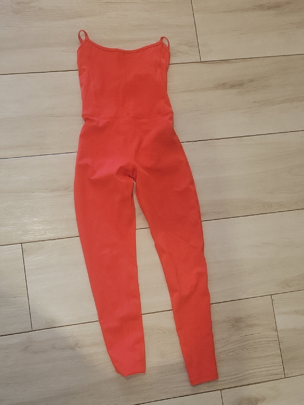 Women's Red Sleeveless Jumpsuit